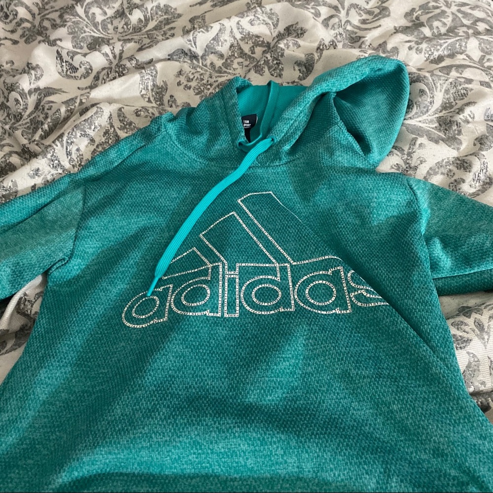 Adidas blue sweatshirt